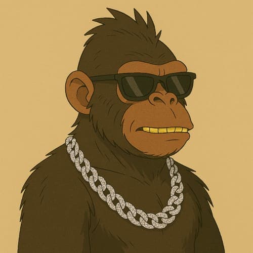 Ghibli Ape in a mystical world